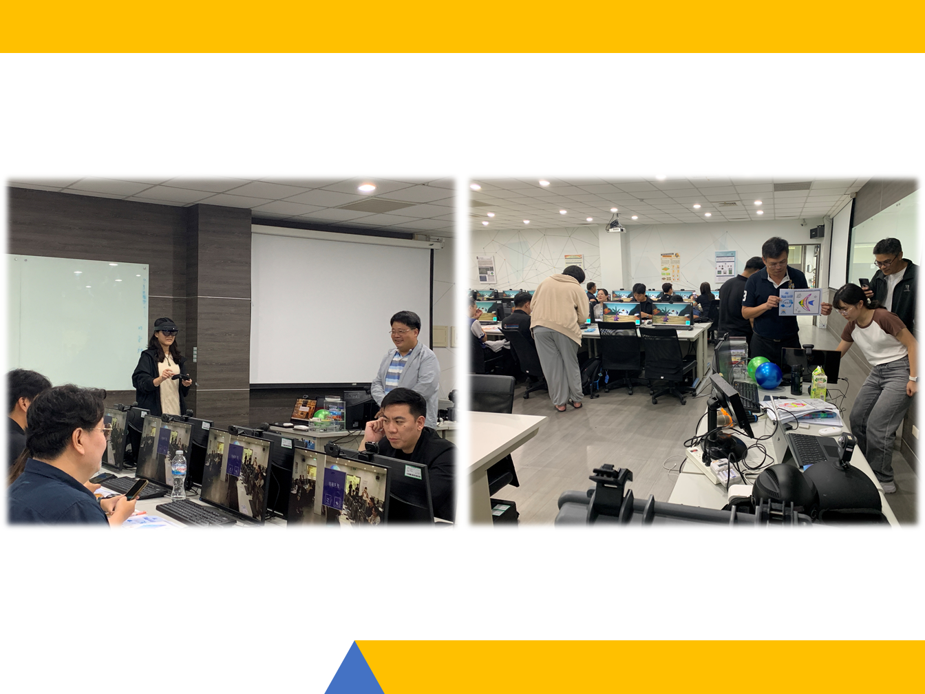 泰國RNUTT大學師生與本校國際生及 電通系學生一同參與VAR課程介紹2